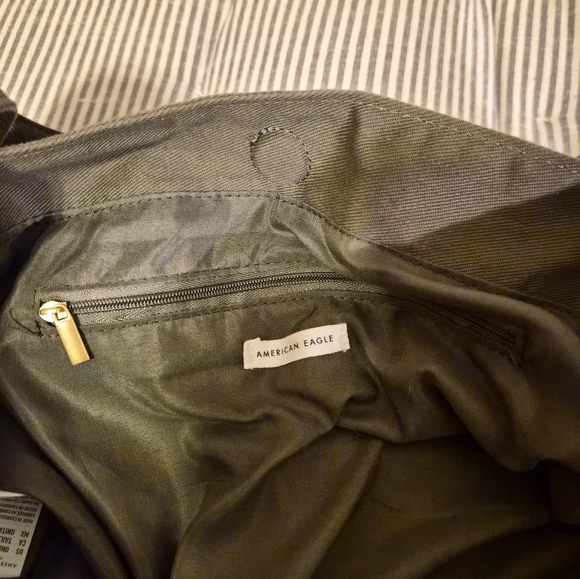 American Eagle Olive Green Shoulder Bag - Picture 2 of 7